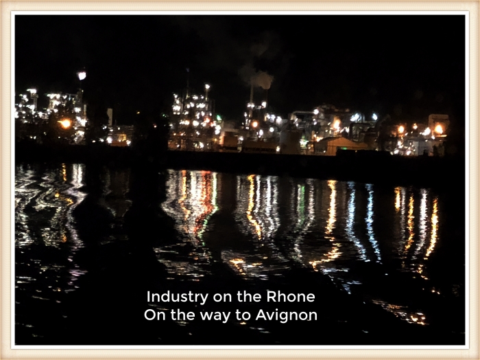 Industry on the Rhone River